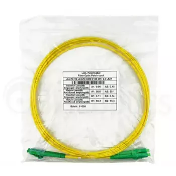 BlueOptics SFP3131BU2MM InfiniBand šviesolaidinis kabelis 2 m LC geltonas