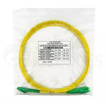 BlueOptics SFP3131BU5MM InfiniBand šviesolaidinis kabelis 5 m LC geltonas