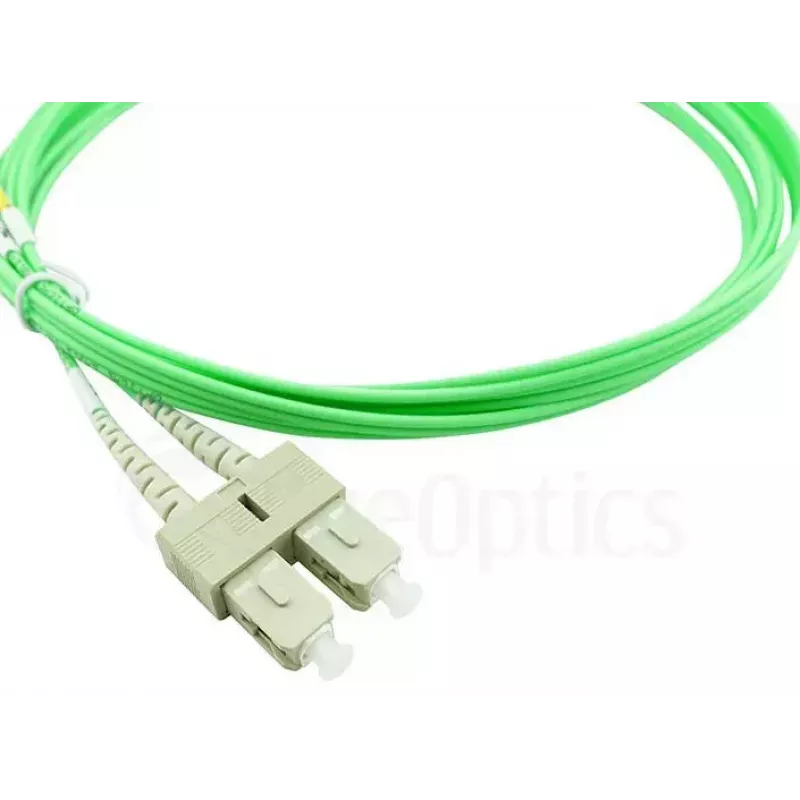 Skaidulinis optinis kabelis BlueOptics SFP3132GU20MK LC SC OM5 20 m Geltonas