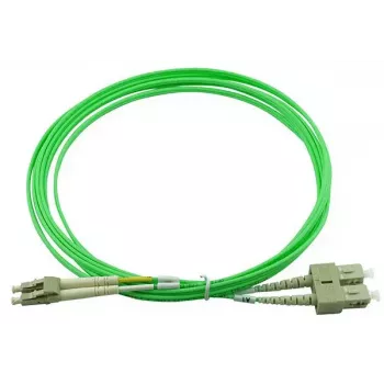 Skaidulinis optinis kabelis BlueOptics SFP3132GU30MK LC SC OM5 30 m Geltonas