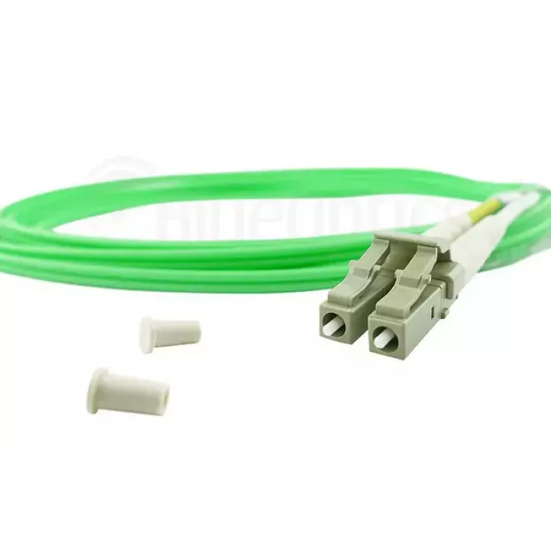 Skaidulinis optinis kabelis BlueOptics SFP3133GU10MK LC ST OM5 10 m Liepų žalios spalvos