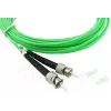 Skaidulinis optinis kabelis BlueOptics SFP3133GU10MK LC ST OM5 10 m Liepų žalios spalvos