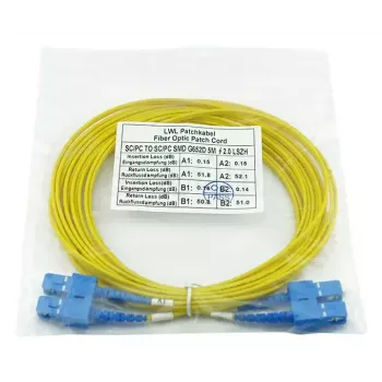 BlueOptics SFP3232BU20MK InfiniBand šviesolaidinis kabelis 20 m SC geltonas