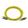 Skaidulinis optinis kabelis BlueOptics SFP3333BU7.5MK 7,5 m ST Geltonas