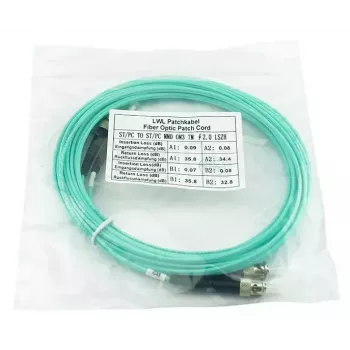 BlueOptics SFP3333EU50MK InfiniBand šviesolaidinis kabelis 50 m ST Aqua