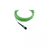Šviesolaidinis kabelis BlueOptics SFP5141GU5MKB MPO 4x LC OM5 5m Lime