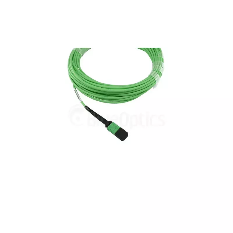 Šviesolaidinis kabelis BlueOptics SFP5141GU5MKB MPO 4x LC OM5 5m Lime