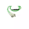 Šviesolaidinis kabelis BlueOptics SFP5141GU5MKB MPO 4x LC OM5 5m Lime