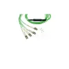 Šviesolaidinis kabelis BlueOptics SFP5141GU5MKB MPO 4x LC OM5 5m Lime