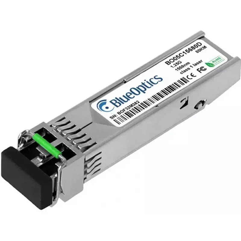 BlueOptics SFP-8-BO tinklo siųstuvas-imtuvas, vienmodis, 1250 Mbit/s, 1550 nm