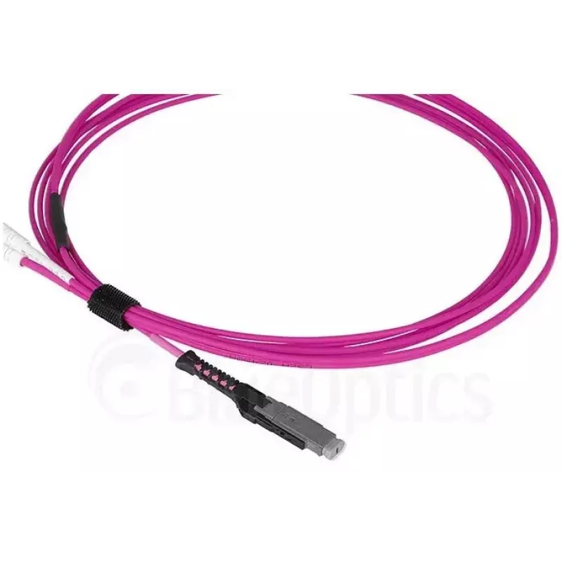 Skaidulinis optinis kabelis BlueOptics SFP9231FU5MK MDC LC OM4 5 m Magenta