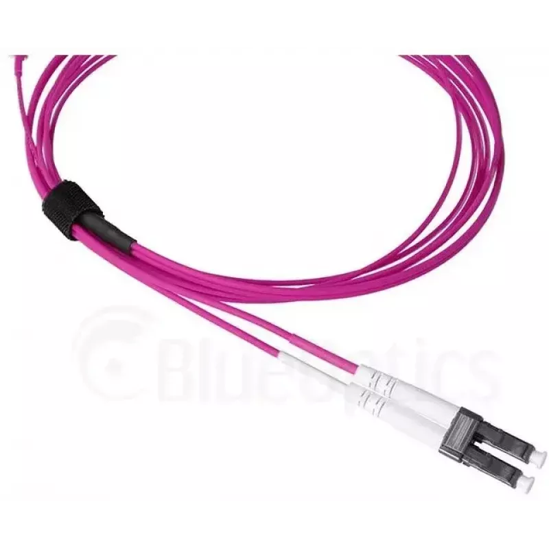Skaidulinis optinis kabelis BlueOptics SFP9331FU1MK SN LC OM4 1 m Violet