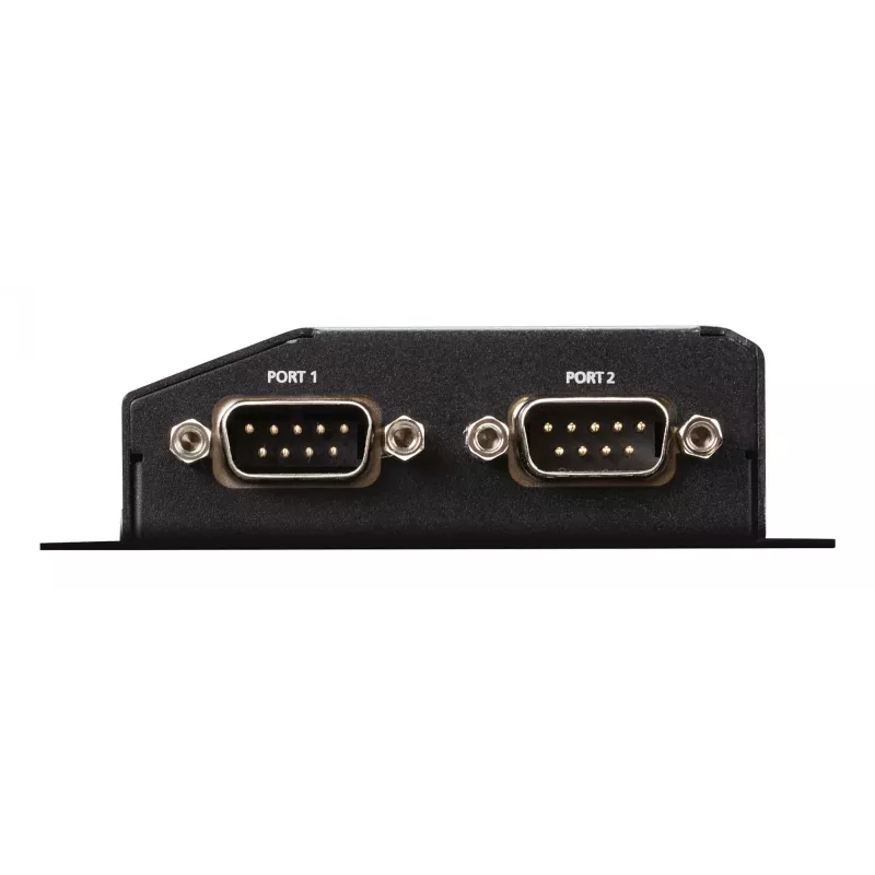 ATEN 2 prievadų RS-232/422/485 saugus įrenginių serveris su PoE