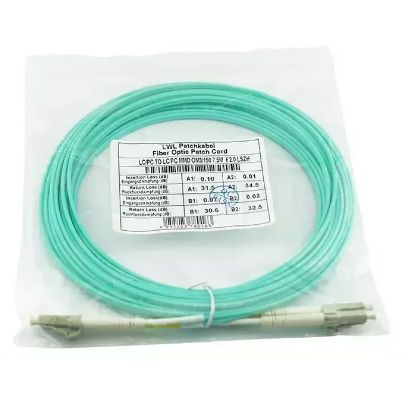 BlueOptics SRCABLE20M-BO InfiniBand šviesolaidinis kabelis 20 m LC smėlio spalvos