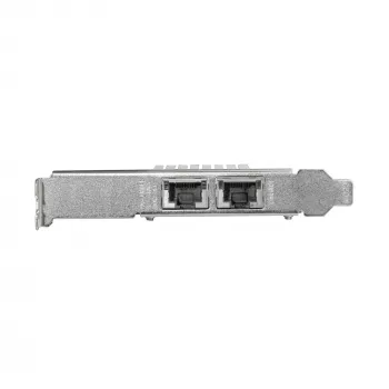 StarTech.com Dviejų prievadų 10G PCIe tinklo adapterio kortelė - Intel-X550AT 10GBASE-T ir NBASE-T PCI Express tinklo sąsajos adapteris 10/5/2.5/1GbE kelių gigabitų Ethernet 5 greičių NIC LAN kortelė
