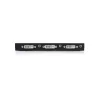StarTech.com 2 prievadų DVI vaizdo skirstytuvas su garsu, DVI, 2x DVI, 1920 x 1200 pikselių, juodos spalvos, aliuminis, 10 m