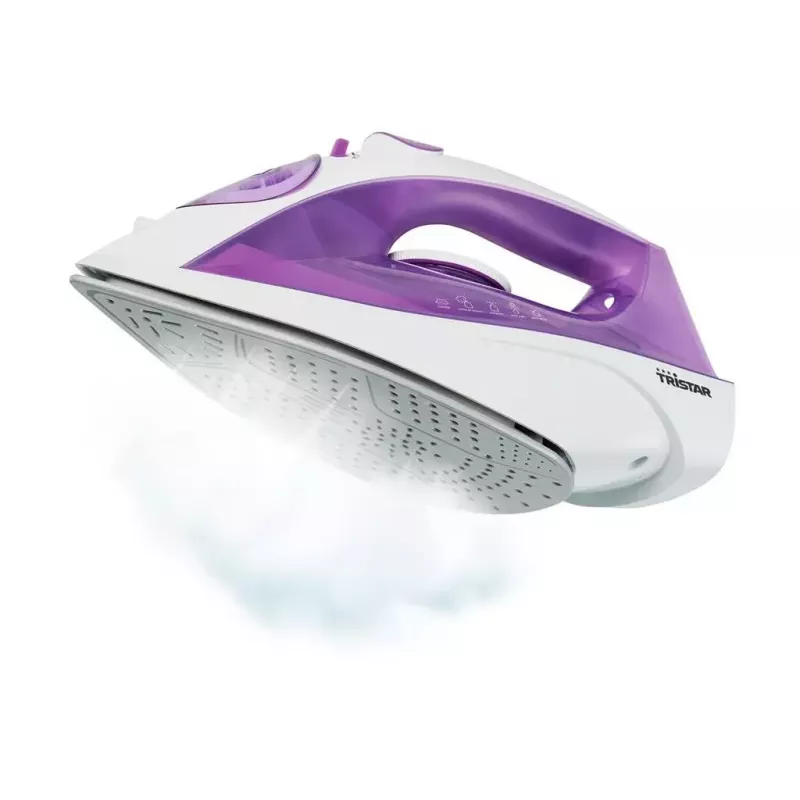 Sausasis ir garinis lygintuvas Tristar ST-8350, keraminis padas, 2200 W, violetinis