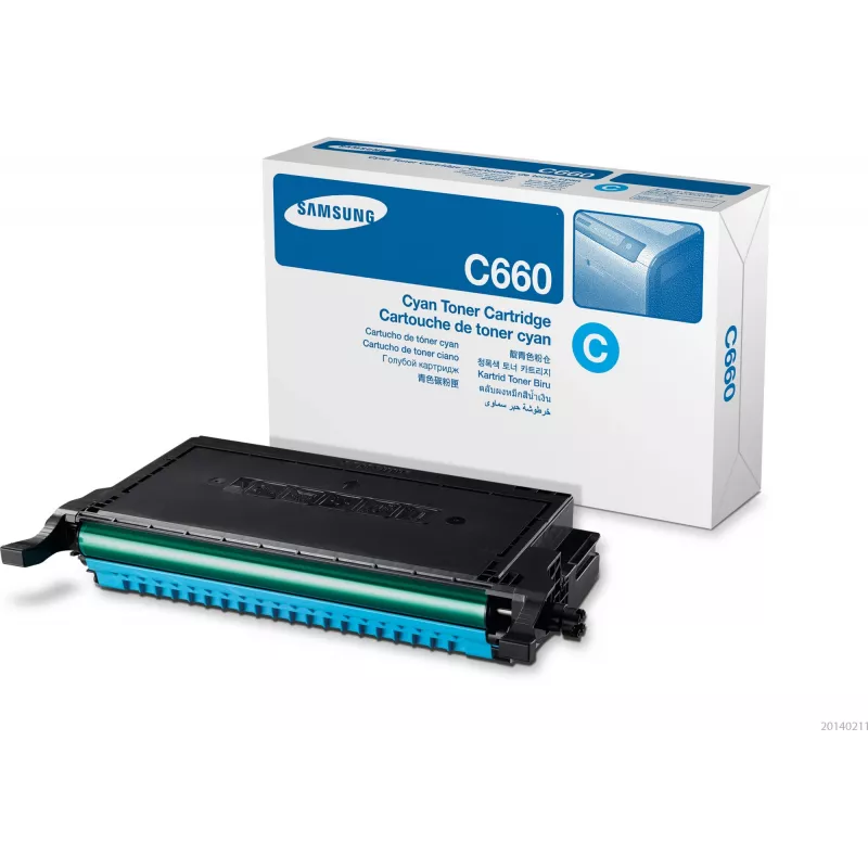 Samsung CLP-C660B talpus žalsvai mėlynas (Cyan) tonero kasetė, 2000 puslapių