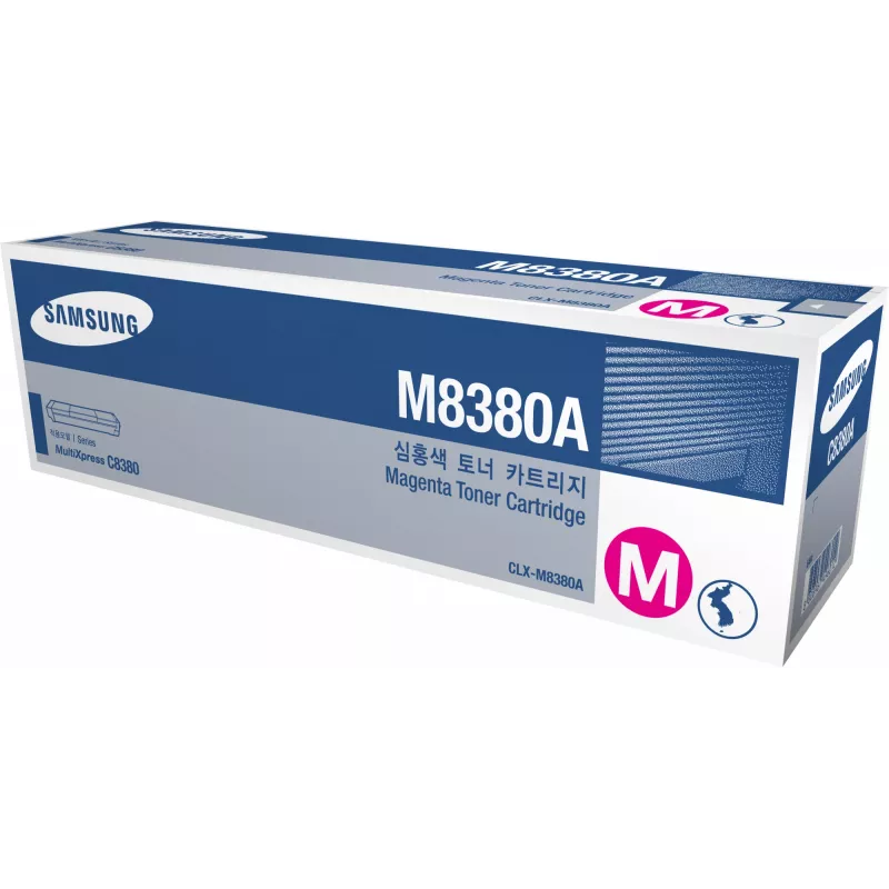 Samsung CLX-M8380A rausvai raudonas (magenta) tonerių kasetė, 15000 puslapių, 1 vnt.