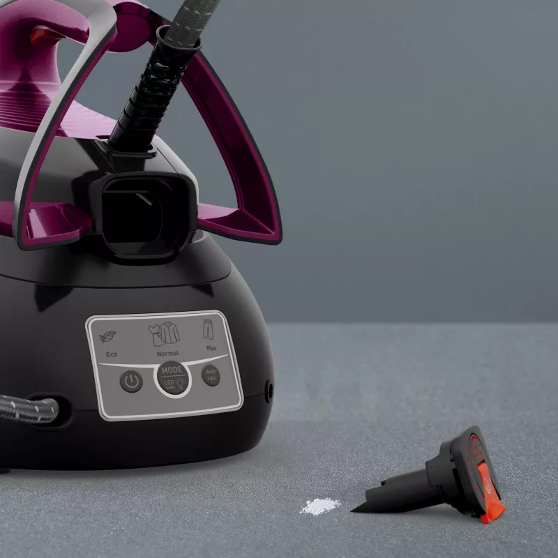Tefal Express Vision SV8152 2800 W 1.8 L Durilium AirGlide Autoclean padas Violetinė, Juoda