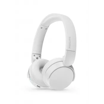 Philips 4000 serijos TAH4209WT/00 belaidės ausinės ant galvos, skambučiams ir muzikai, baltos
