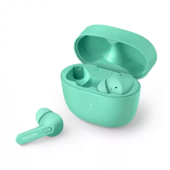 Philips TAT2206GR/00 belaidės ausinės True Wireless Stereo (TWS) į ausį, žalsvai mėlynos spalvos