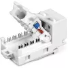 Keystone modulis TRENDnet TC-K50C6 (50 vnt.) – Cat6 įrankiams nereikalingas RJ-45 lizdas