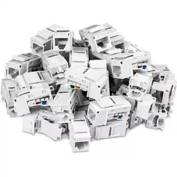 Keystone modulis TRENDnet TC-K50C6 (50 vnt.) – Cat6 įrankiams nereikalingas RJ-45 lizdas