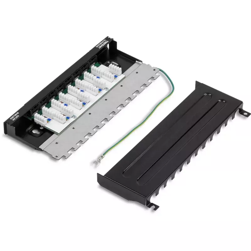 Patch panel Trendnet TC-P08C6AS 8 prievadų, ekranuotas, sieninis