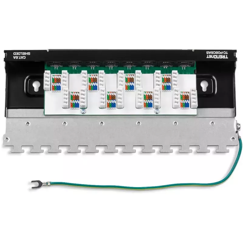 Patch panel Trendnet TC-P08C6AS 8 prievadų, ekranuotas, sieninis