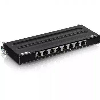 Patch panel Trendnet TC-P08C6AS 8 prievadų, ekranuotas, sieninis