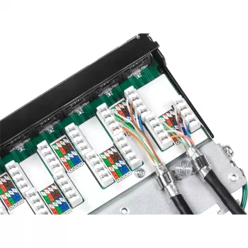 Patch Panel Trendnet TC-P12C6AS 12 prievadų Cat6A ekranuotas