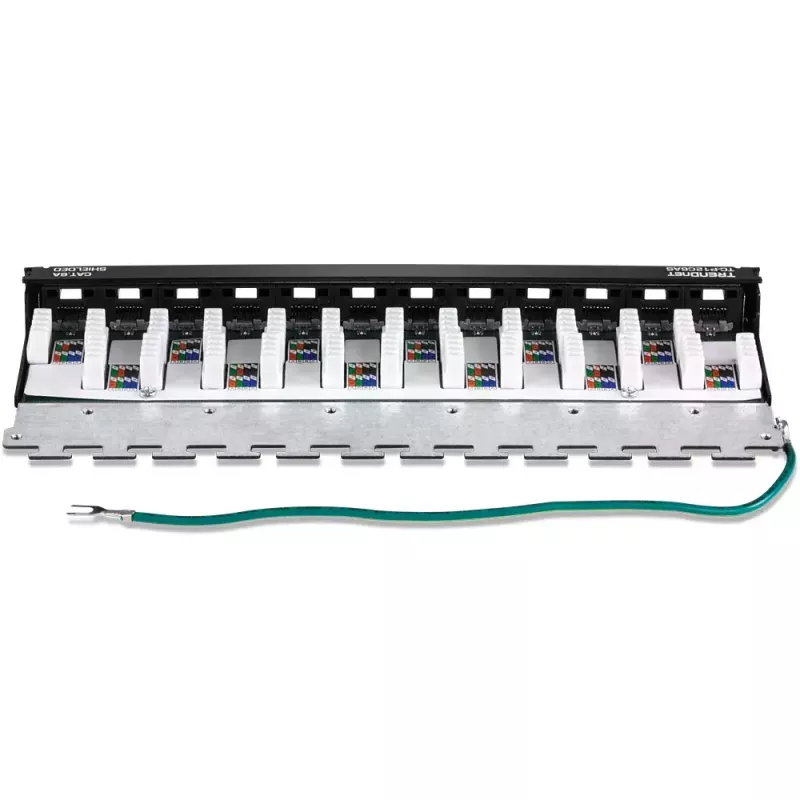 Patch Panel Trendnet TC-P12C6AS 12 prievadų Cat6A ekranuotas