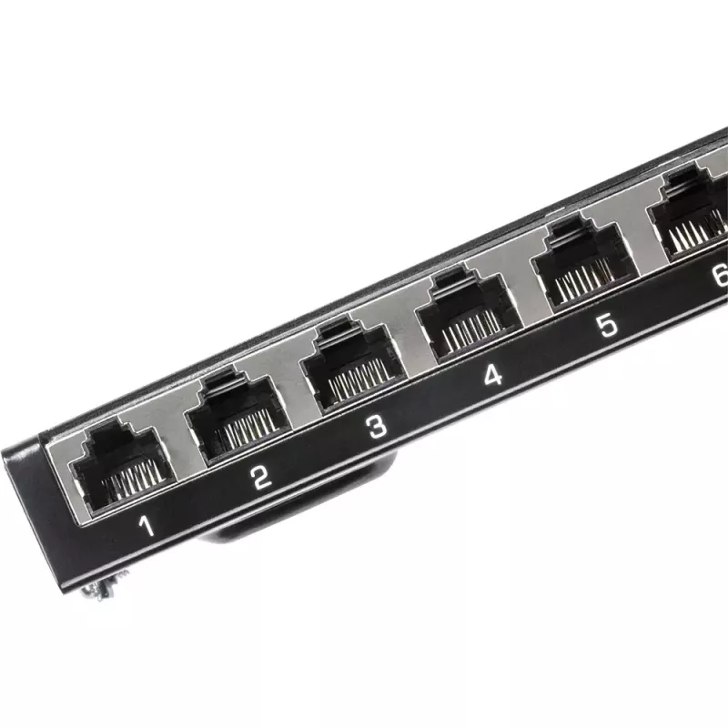 Patch Panel Trendnet TC-P12C6AS 12 prievadų Cat6A ekranuotas