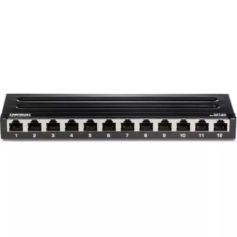 Patch Panel Trendnet TC-P12C6AS 12 prievadų Cat6A ekranuotas