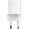 Vision USB-C 30W įkroviklis su EU kištuku, baltas
