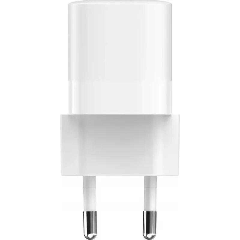 Vision USB-C 30W įkroviklis su EU kištuku, baltas