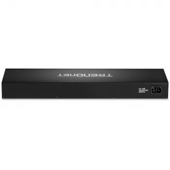 Switch Trendnet TEG-30262 v1.0R Gigabit Ethernet 24 prievadai 1U juodas