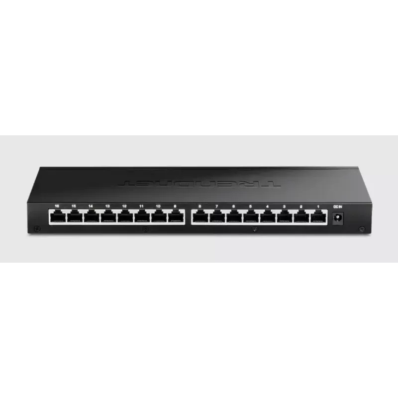 Nevaldomas jungiklis Trendnet TEG-S3160 16 prievadų 2,5G Ethernet stalinis juodas