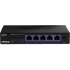 Nevaldomas jungiklis Trendnet TEG-S380 (8 prievadai, 2.5G, metalinis korpusas)