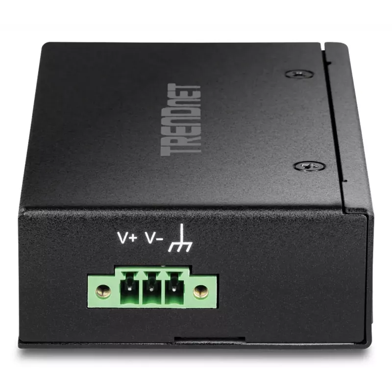 Tinklo jungiklis TRENDnet TI-ELC50 nevaldomas 5 prievadų Fast Ethernet (10/100), 9,6–60V, sieninis/DIN-bėgio montavimas