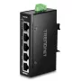 Tinklo jungiklis TRENDnet TI-ELC50 nevaldomas 5 prievadų Fast Ethernet (10/100), 9,6–60V, sieninis/DIN-bėgio montavimas