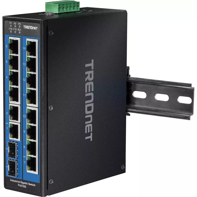 Trendnet TI-G162 tinklo jungiklis (14 Gigabit Ethernet prievadų)