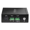 Nevaldomas Gigabit Ethernet jungiklis TRENDnet TI-G51SC, 4x RJ-45 10/100/1000, 10 Gbit/s pralaidumas, 2000 MAC, 9–60 V, montuojamas ant sienos