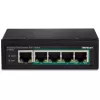 Nevaldomas jungiklis Trendnet TI-PE50 PoE juodas