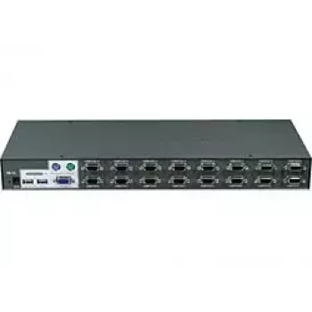 KVM jungiklis Trendnet TK-1603R 16 prievadų USB/PS/2 montavimui į stelažą