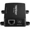 Tinklo skirstytuvas Trendnet TPE-104GS juodas „Power over Ethernet“ PoE