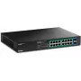 Valdomas tinklo jungiklis Trendnet TPE-TG182ES 16 prievadų Gigabit Ethernet PoE