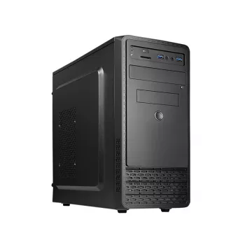 Korpusas Chieftec UB-03B-350GPB Mini Tower juodas su 350 W maitinimo bloku