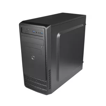Korpusas Chieftec UB-03B-350GPB Mini Tower juodas su 350 W maitinimo bloku